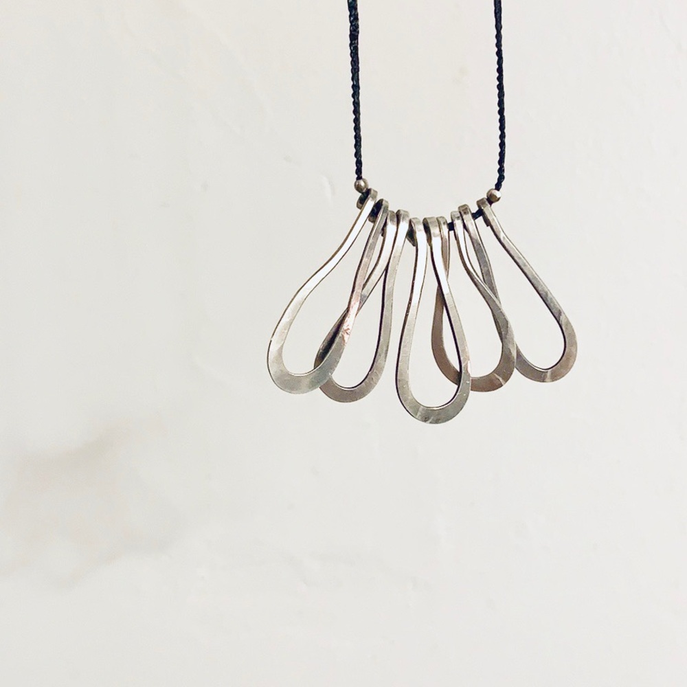 Jill Platner sterling silver necklace